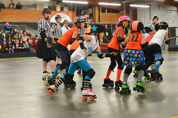 Orange Crush vs. Turquoise Terrors
