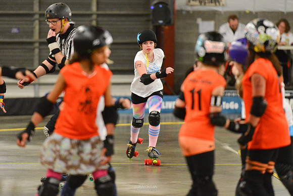 Orange Crush vs. Turquoise Terrors