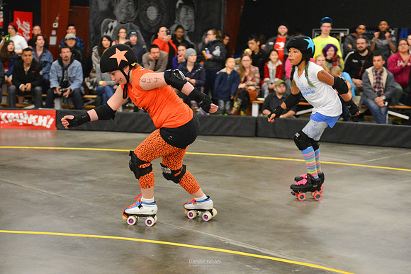 Orange Crush vs. Turquoise Terrors