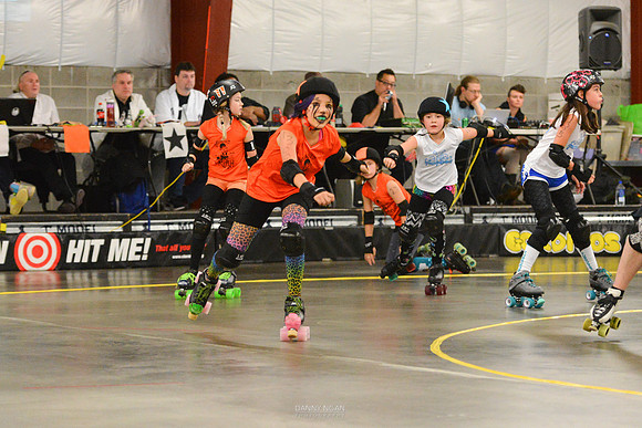 Orange Crush vs. Turquoise Terrors