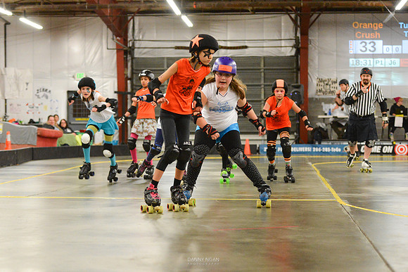 Orange Crush vs. Turquoise Terrors