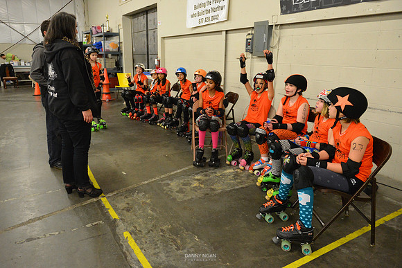 Orange Crush vs. Turquoise Terrors