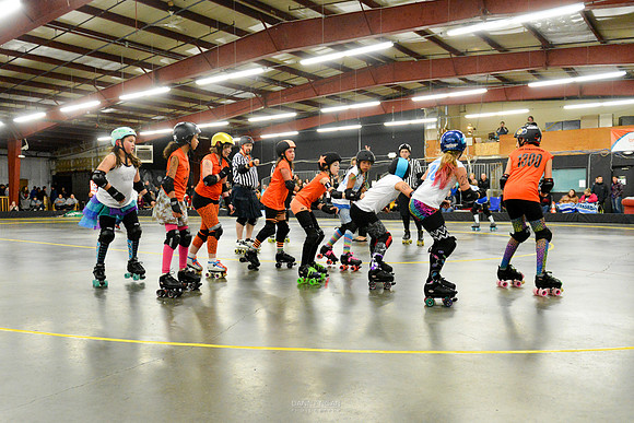 Orange Crush vs. Turquoise Terrors