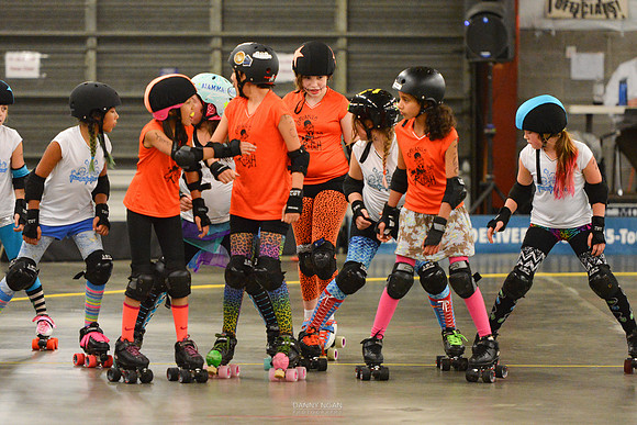 Orange Crush vs. Turquoise Terrors