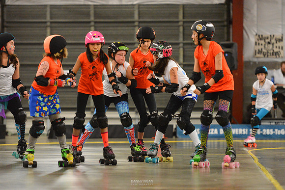 Orange Crush vs. Turquoise Terrors