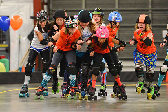 Orange Crush vs. Turquoise Terrors