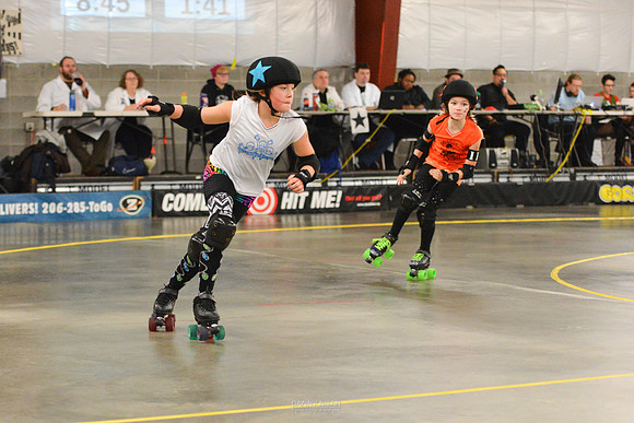 Orange Crush vs. Turquoise Terrors