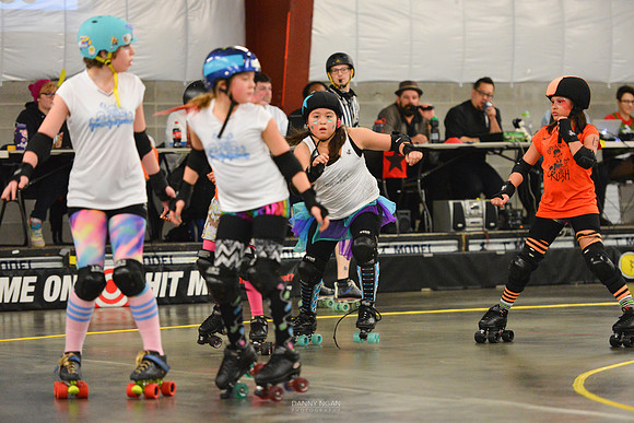Orange Crush vs. Turquoise Terrors