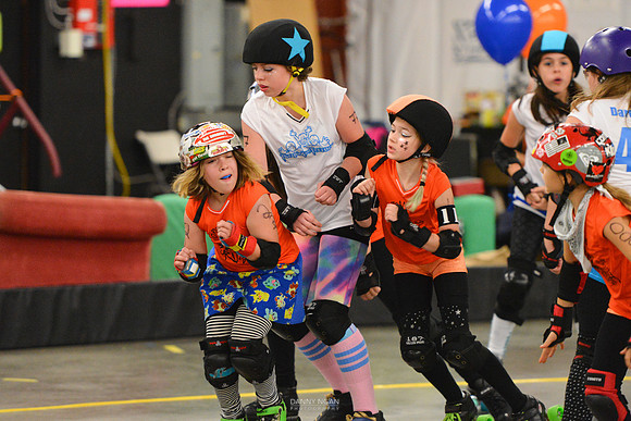 Orange Crush vs. Turquoise Terrors