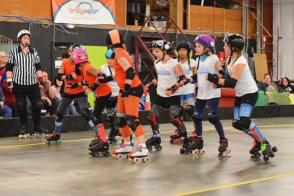 Orange Crush vs. Turquoise Terrors