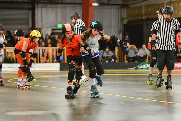 Orange Crush vs. Turquoise Terrors