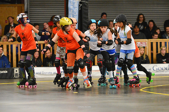Orange Crush vs. Turquoise Terrors