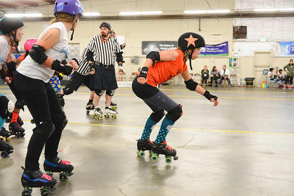 Orange Crush vs. Turquoise Terrors