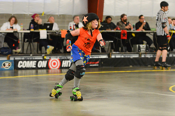Orange Crush vs. Turquoise Terrors