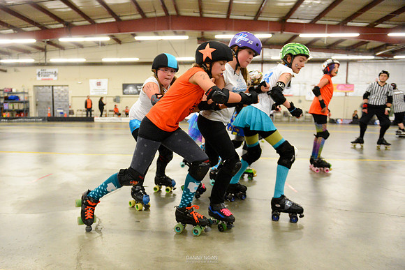 Orange Crush vs. Turquoise Terrors