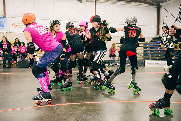 Evil Angels vs. Poison Skid'les.