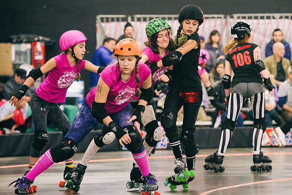 Evil Angels vs. Poison Skid'les.