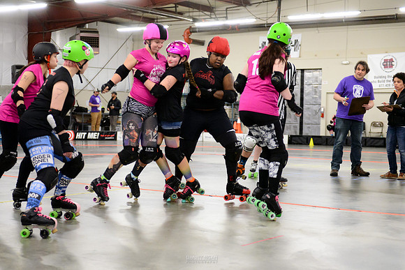Evil Angels vs. Poison Skid'les.