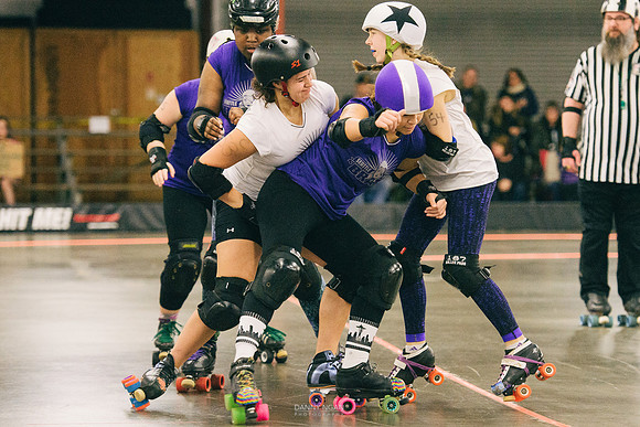Division 2 Purple vs. White.