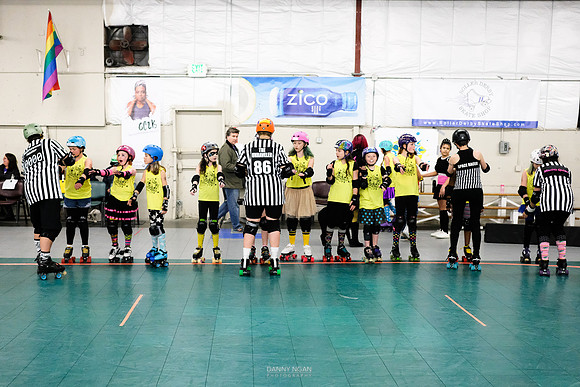 Lemon Drops vs. Turquoise Terrors.