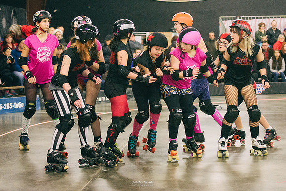 Evil Angels vs. Poison Skid'les.