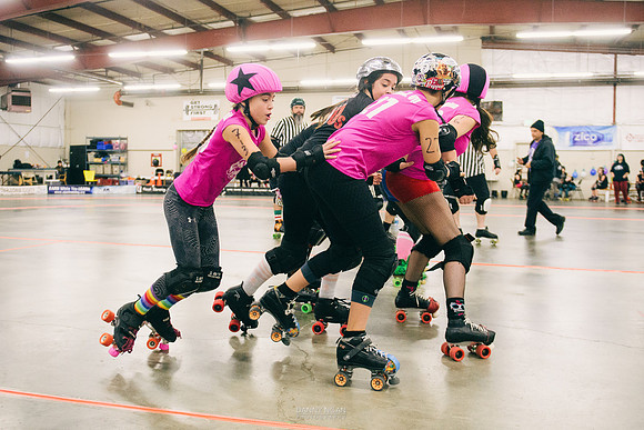 Evil Angels vs. Poison Skid'les.