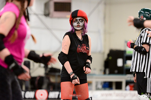 Evil Angels vs. Poison Skid'les.