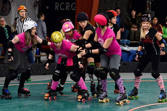 Evil Angels vs. Poison Skid'les.