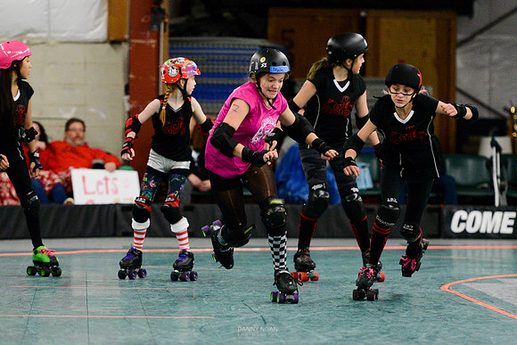 Evil Angels vs. Poison Skid'les.