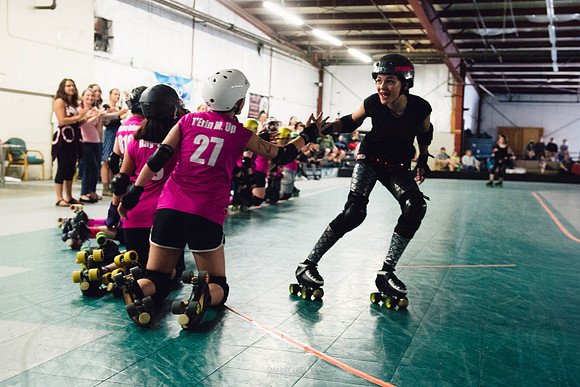 Evil Angels vs. Poison Skid'les.