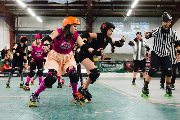 Evil Angels vs. Poison Skid'les.