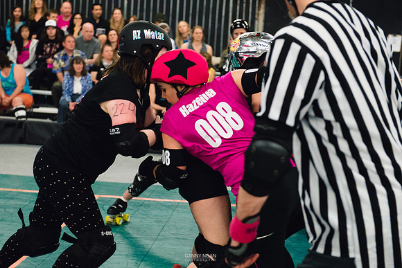 Evil Angels vs. Poison Skid'les.