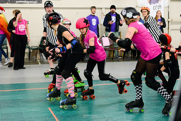 Evil Angels vs. Poison Skid'les.