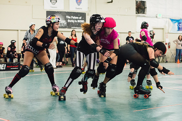 Evil Angels vs. Poison Skid'les.