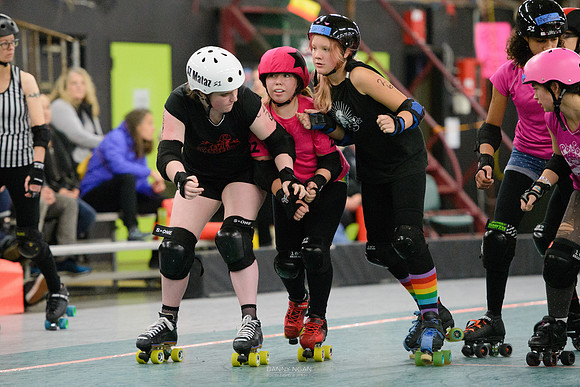 Evil Angels vs. Poison Skid'les.