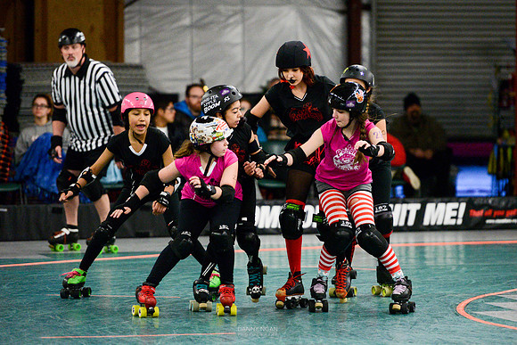 Evil Angels vs. Poison Skid'les.