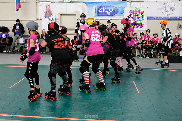 Evil Angels vs. Poison Skid'les.