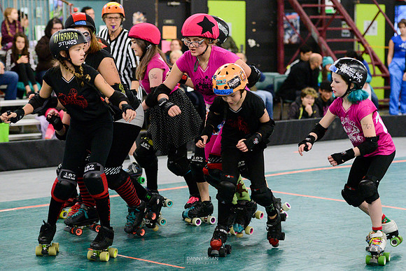 Evil Angels vs. Poison Skid'les.