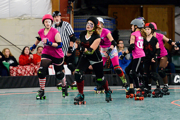 Evil Angels vs. Poison Skid'les.
