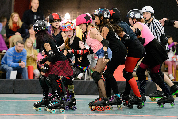 Evil Angels vs. Poison Skid'les.
