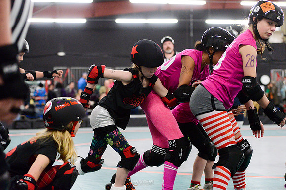 Evil Angels vs. Poison Skid'les.
