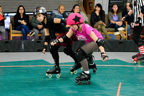 Evil Angels vs. Poison Skid'les.