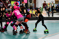 Evil Angels vs. Poison Skid'les.