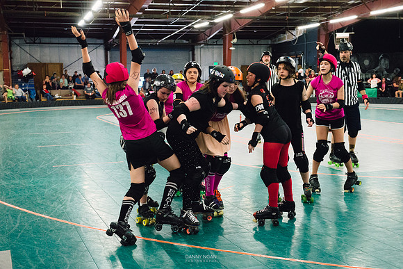 Evil Angels vs. Poison Skid'les.