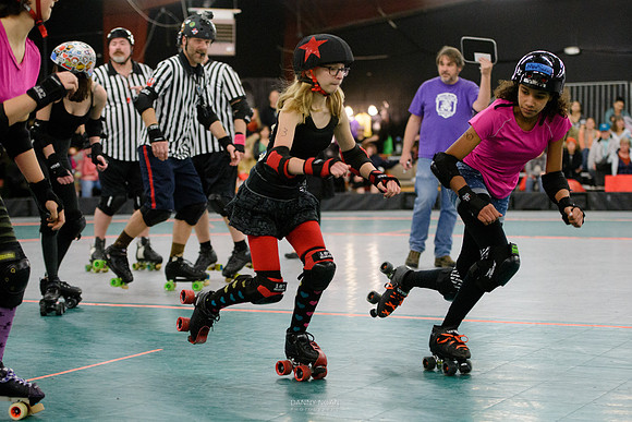 Evil Angels vs. Poison Skid'les.