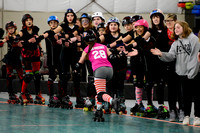 Evil Angels vs. Poison Skid'les.