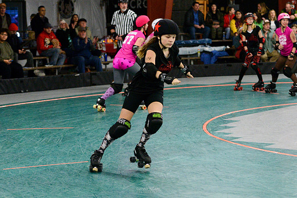 Evil Angels vs. Poison Skid'les.