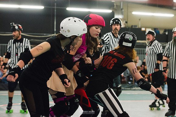 Evil Angels vs. Poison Skid'les.