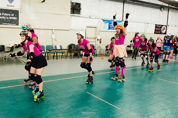 Evil Angels vs. Poison Skid'les.